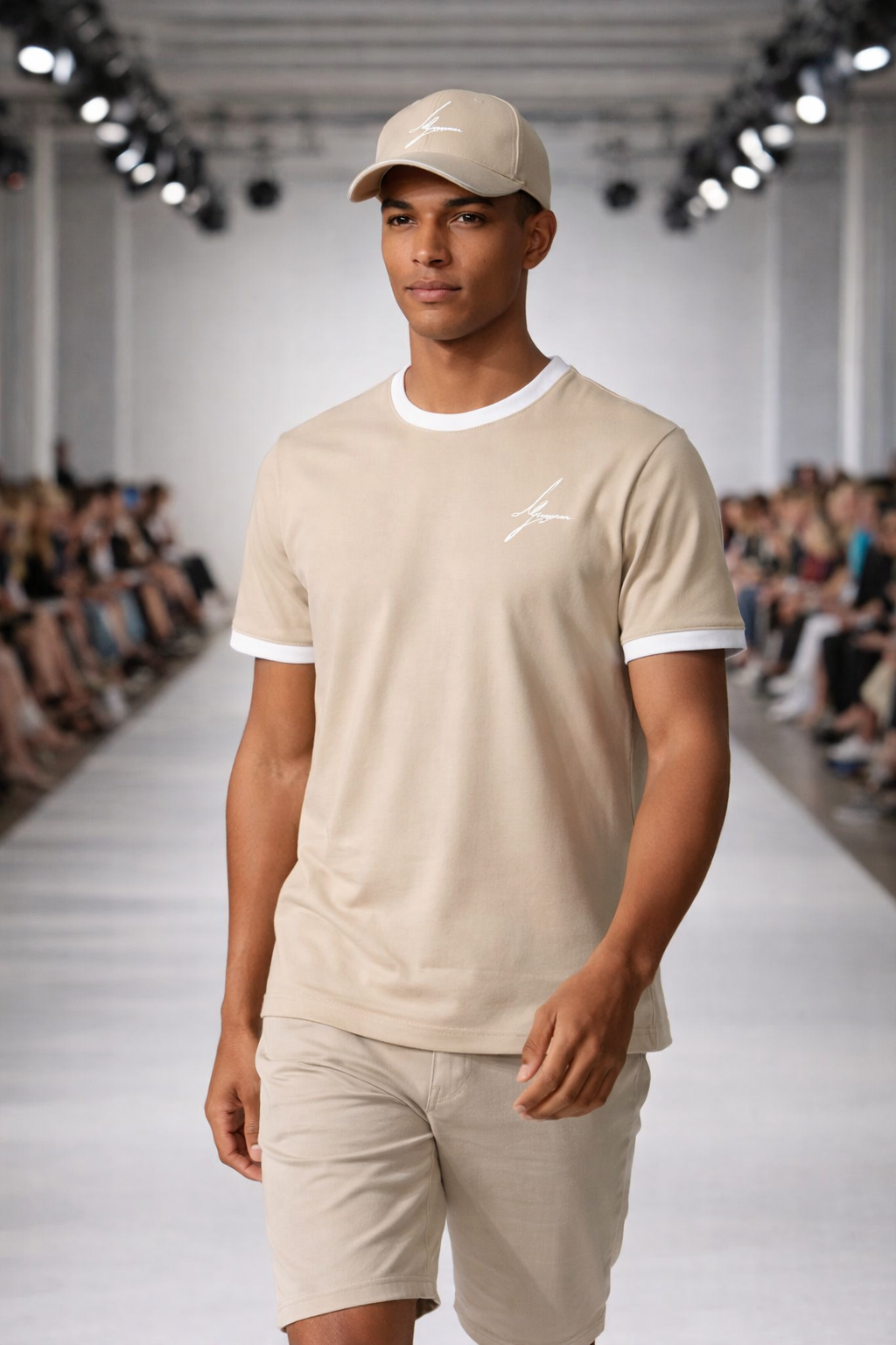 Men's Script/Classic Ensemble - Ringer Tee & Baseball Cap