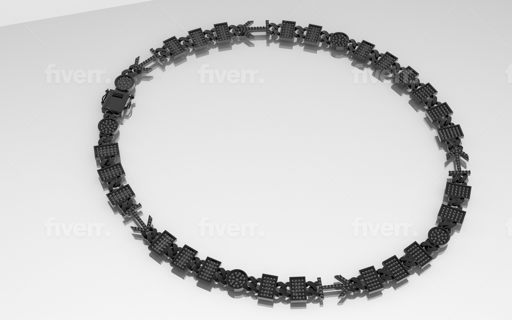 Bonijewelry Men's Signature Necklace