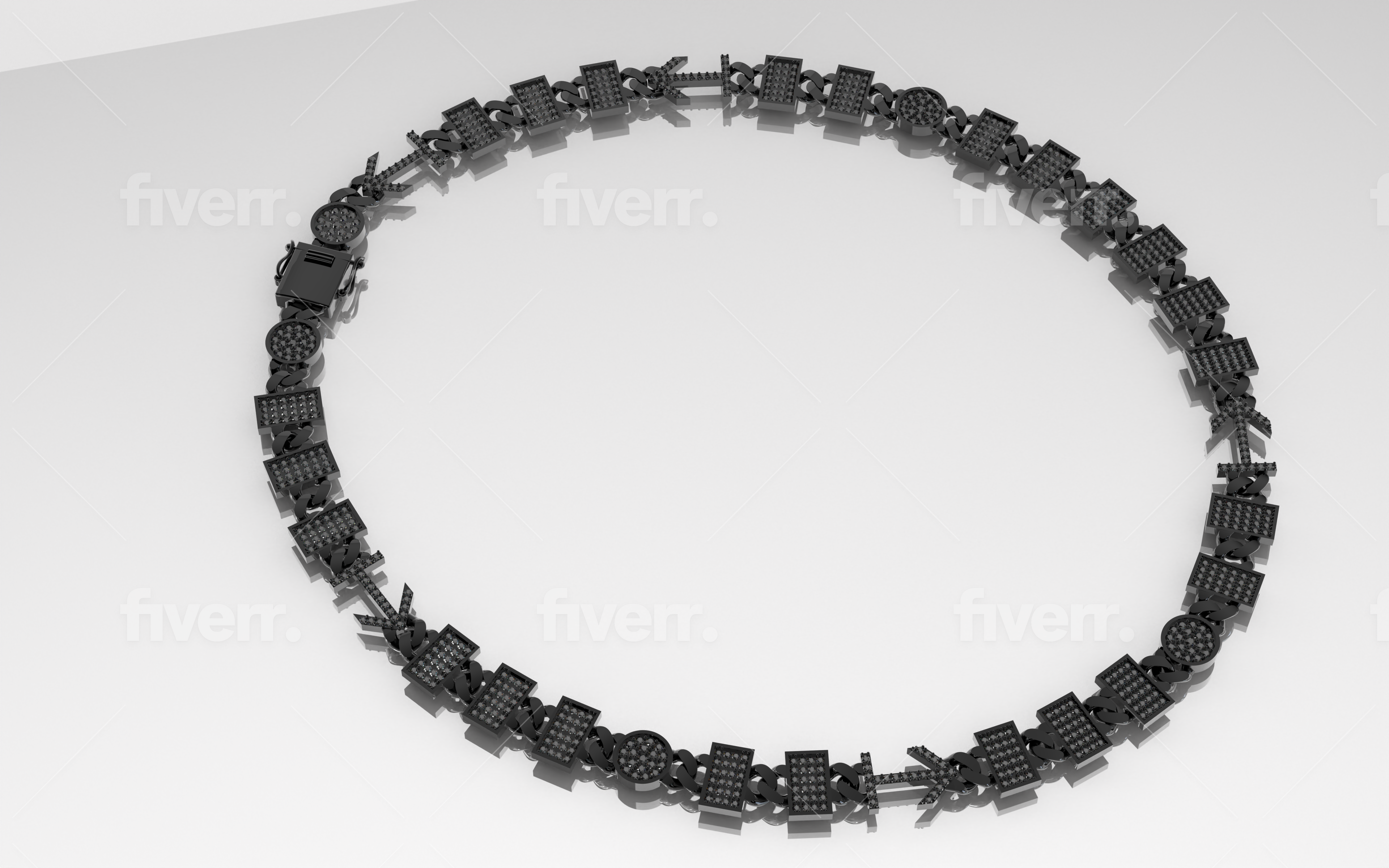 Bonijewelry Men's Signature Necklace