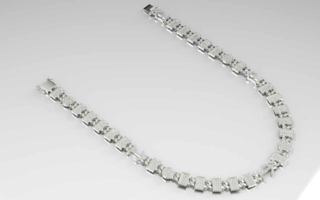 Bonijewelry Men's Signature Necklace