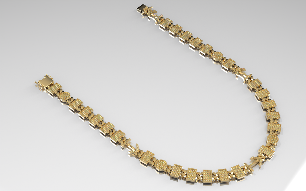 Bonijewelry Men's Necklace
