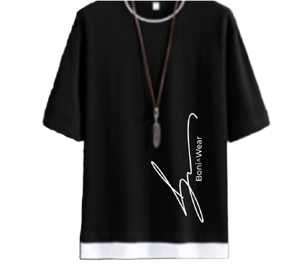 Men's Script/Classic Oversized Ringer Tee