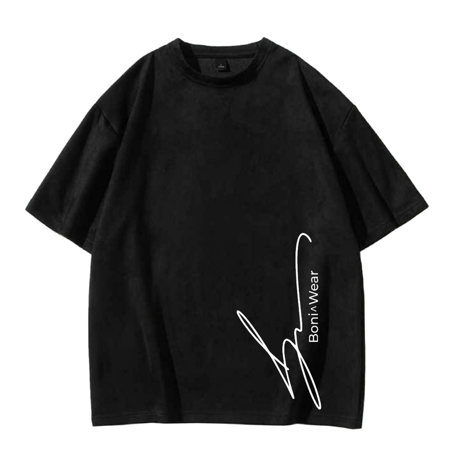 Men's Script/Classic Ultra Suede Oversized Tee