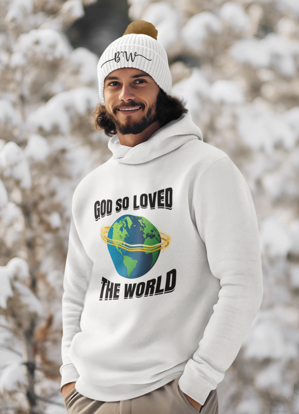 God So Loved Hoodie