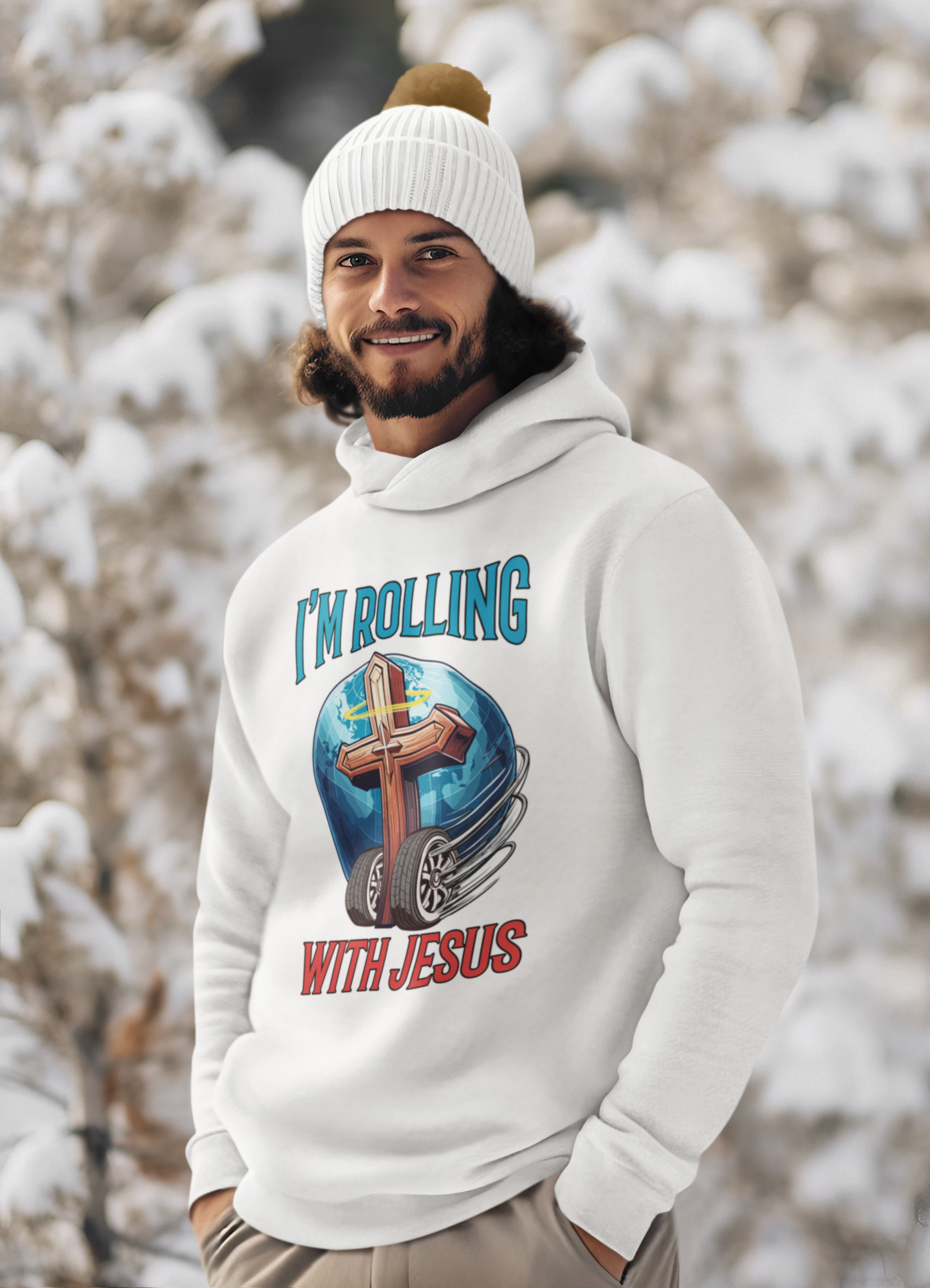 Rolling with Jesus Hoodie