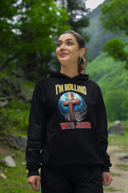 Rolling with Jesus Hoodie