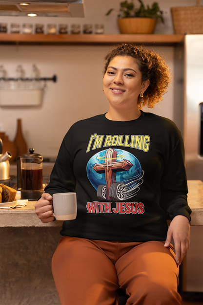 Rolling with Jesus Sweatshirt
