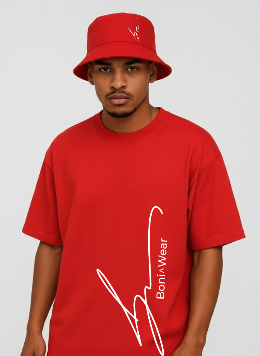Boniwear Oversized T-Shirt - Script Logo