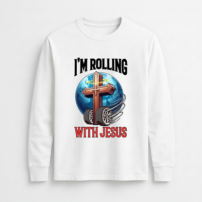 Rolling with Jesus Longsleeve T-Shirt