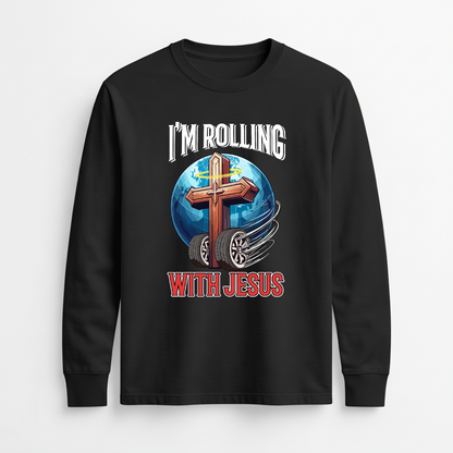 Rolling with Jesus Longsleeve T-Shirt