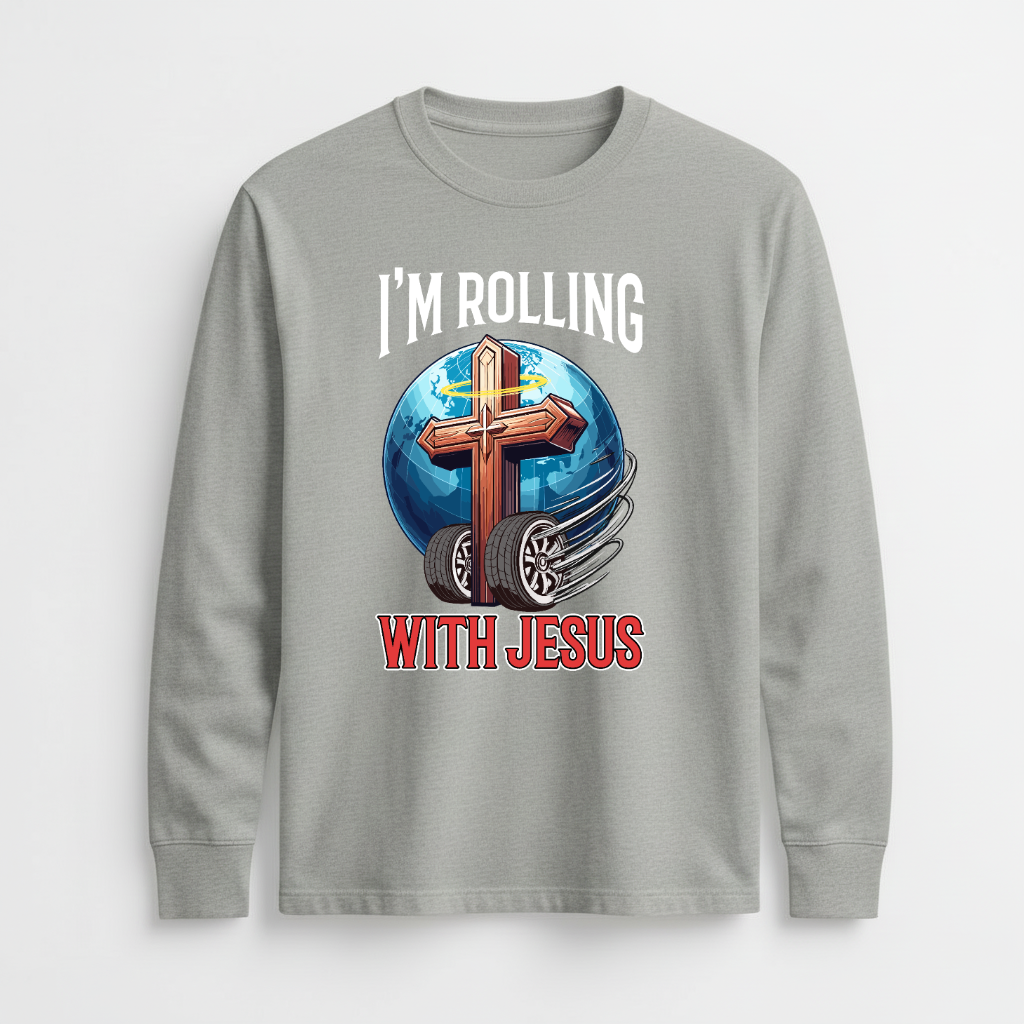 Rolling with Jesus Long Sleeve T-Shirt