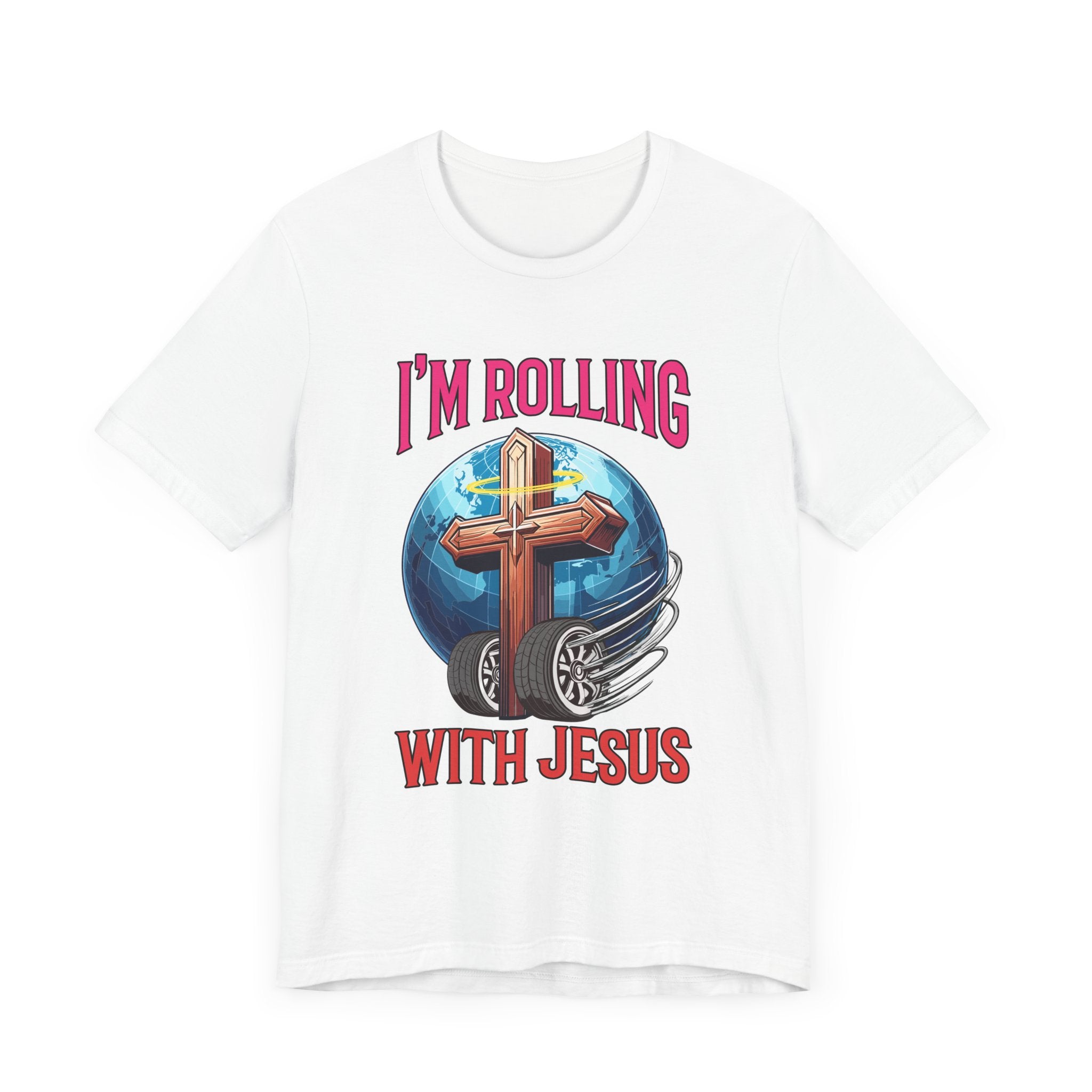 IM ROLLING WITH JESUS Regular Short Sleeve Tee