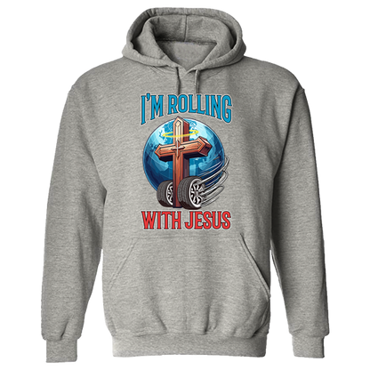Rolling with Jesus Hoodie
