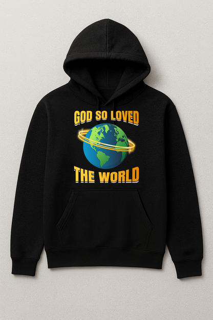 God So Loved Hoodie