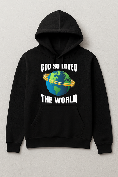 God So Loved Hoodie