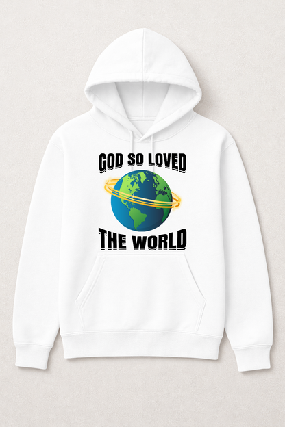 God So Loved Hoodie