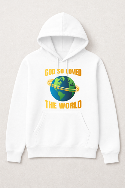 God So Loved Hoodie