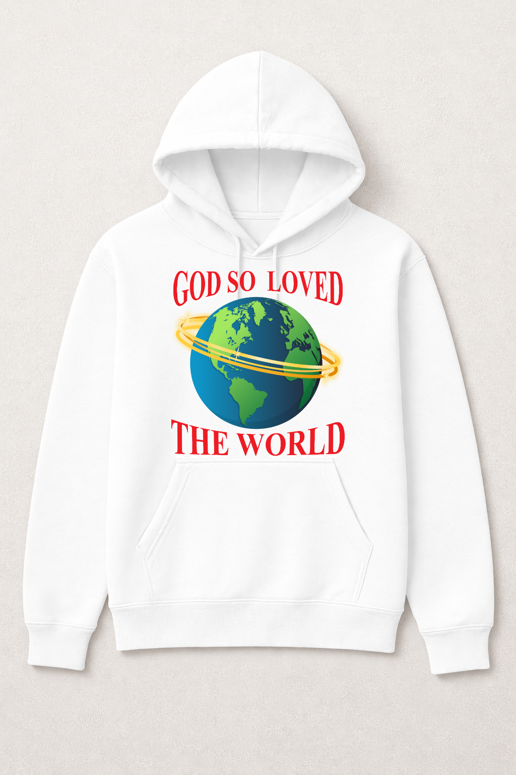 God So Loved Hoodie
