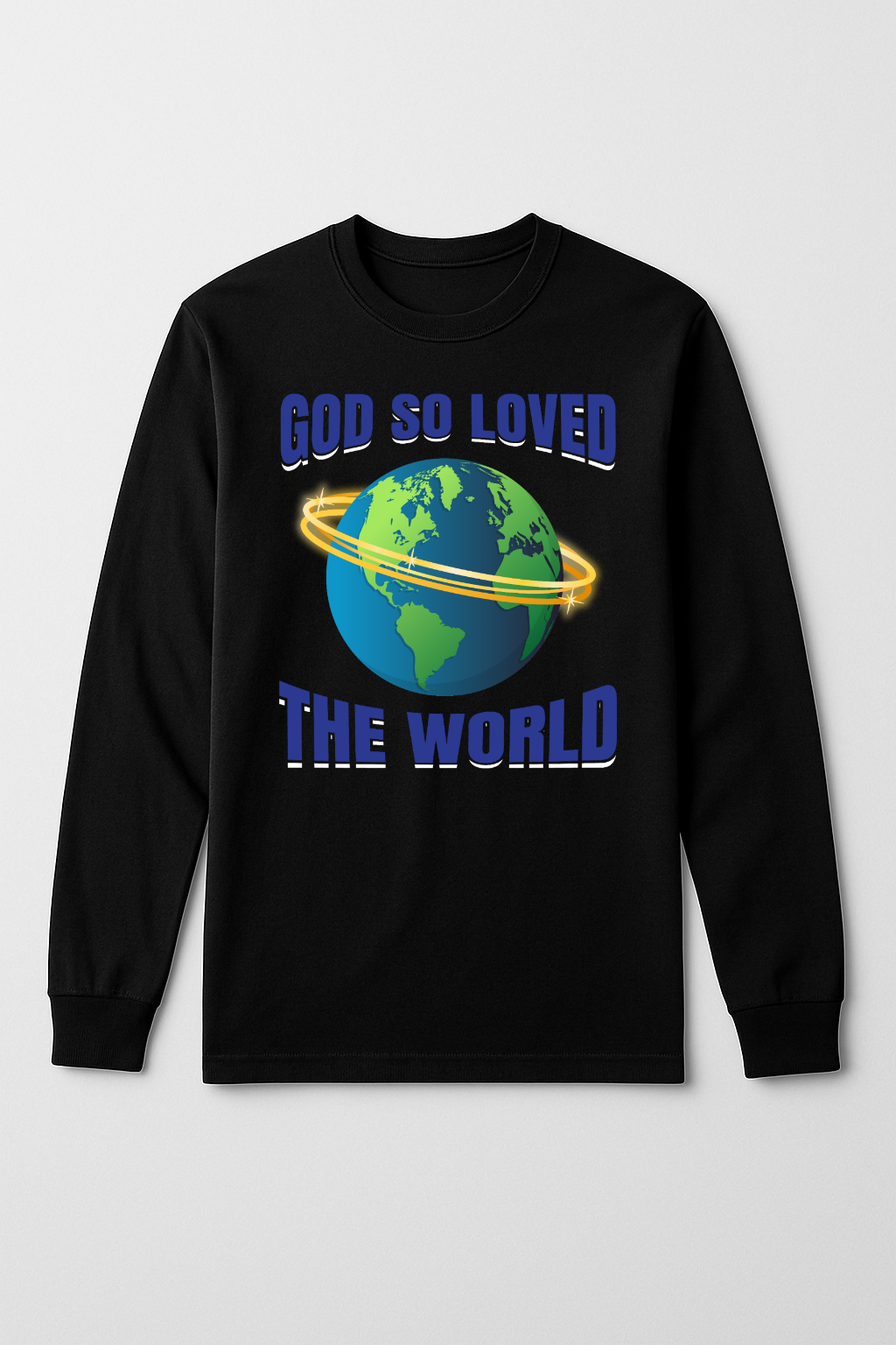 God So Loved Longsleeve Tshirt