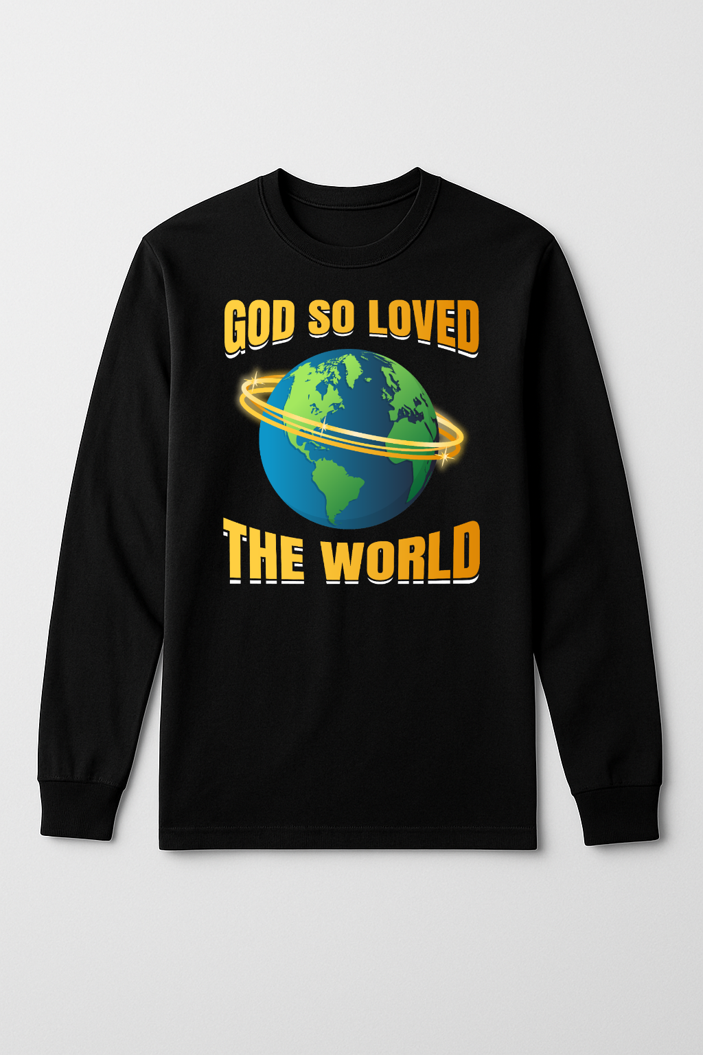 God So Loved Longsleeve Tshirt
