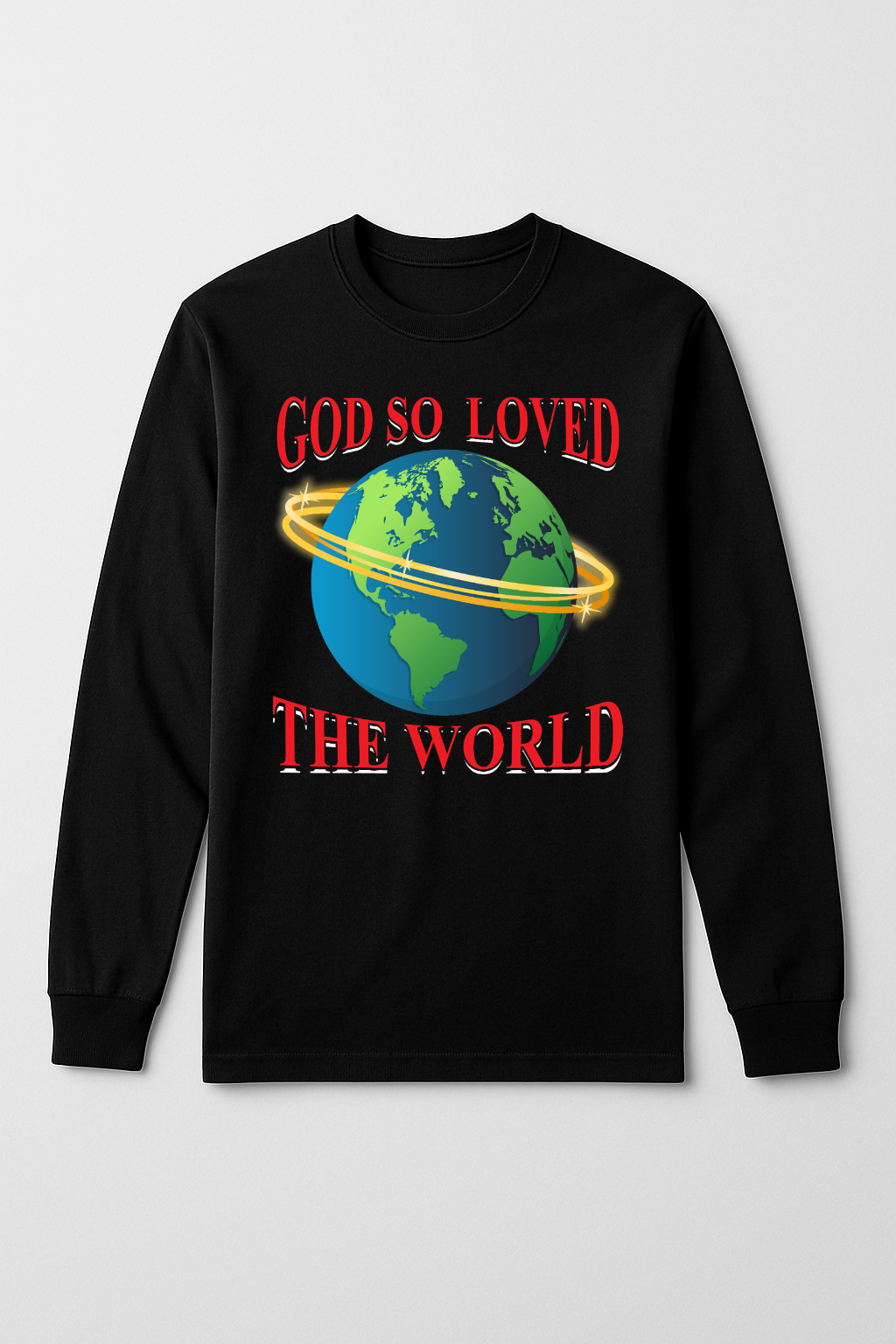 God So Loved Longsleeve Tshirt