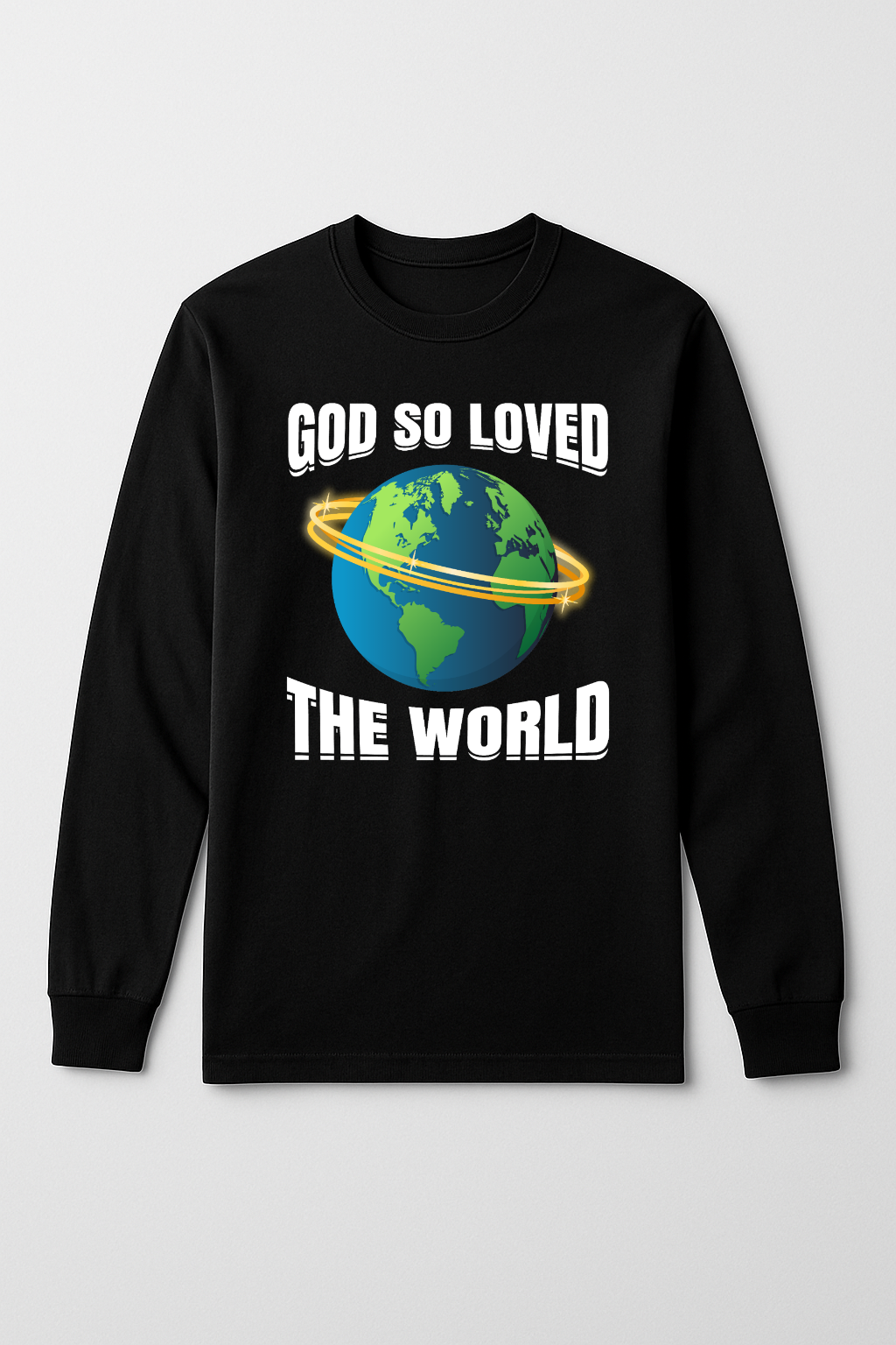 God So Loved Longsleeve Tshirt