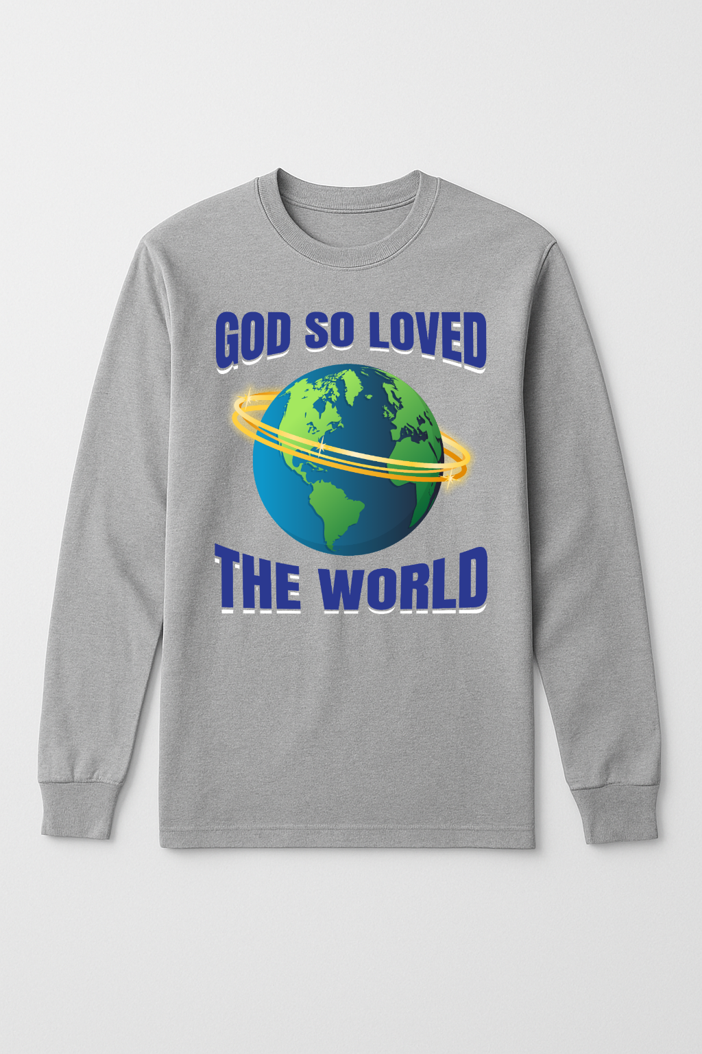 God So Loved Longsleeve Tshirt