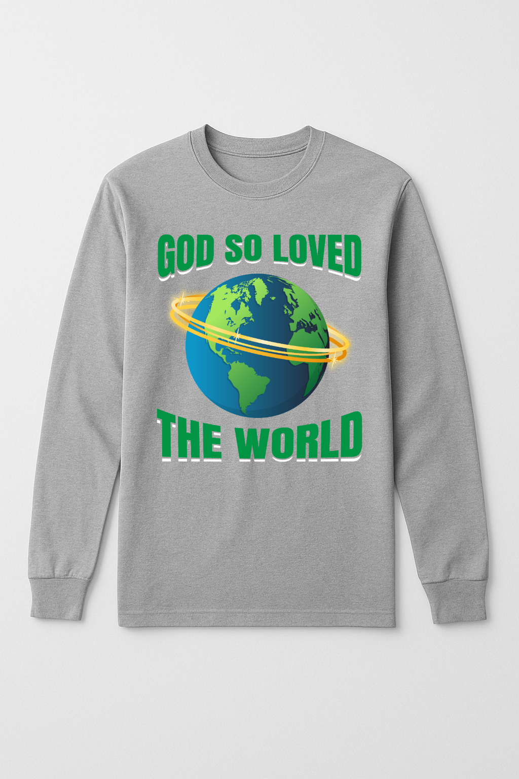 God So Loved Longsleeve Tshirt