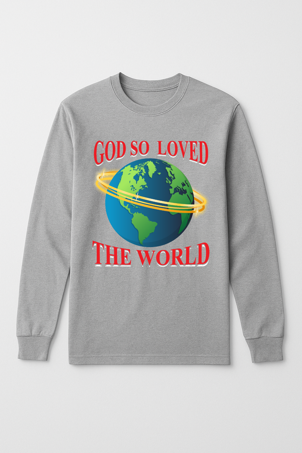 God So Loved Longsleeve Tshirt