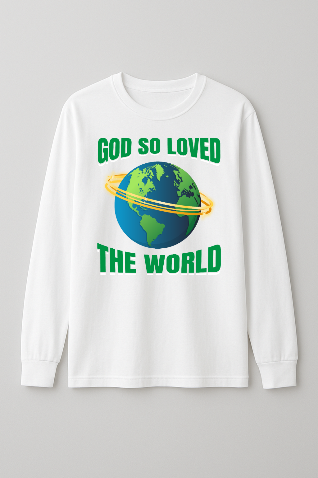 God So Loved Longsleeve Tshirt