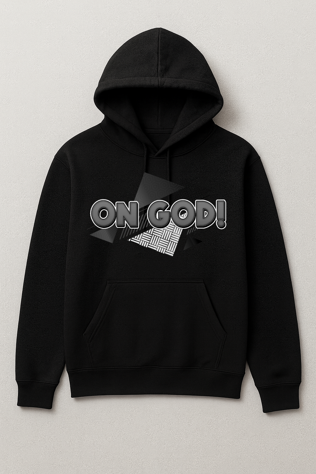 On God hoodie