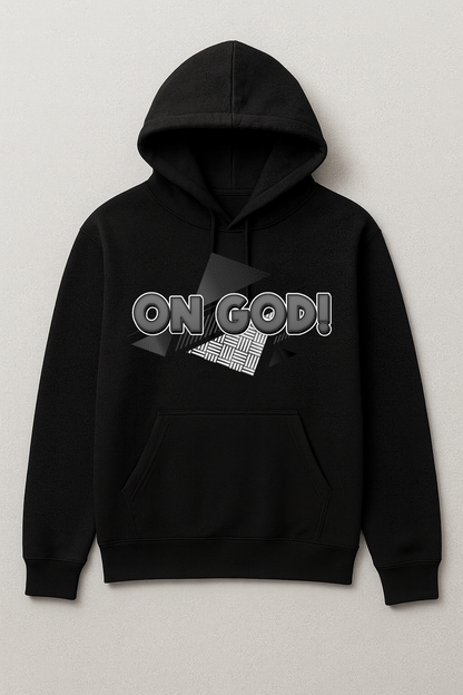 On God hoodie