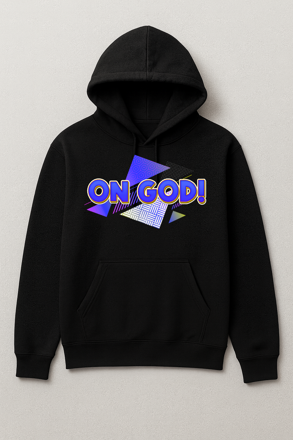 On God hoodie