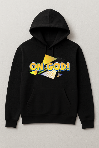 On God hoodie