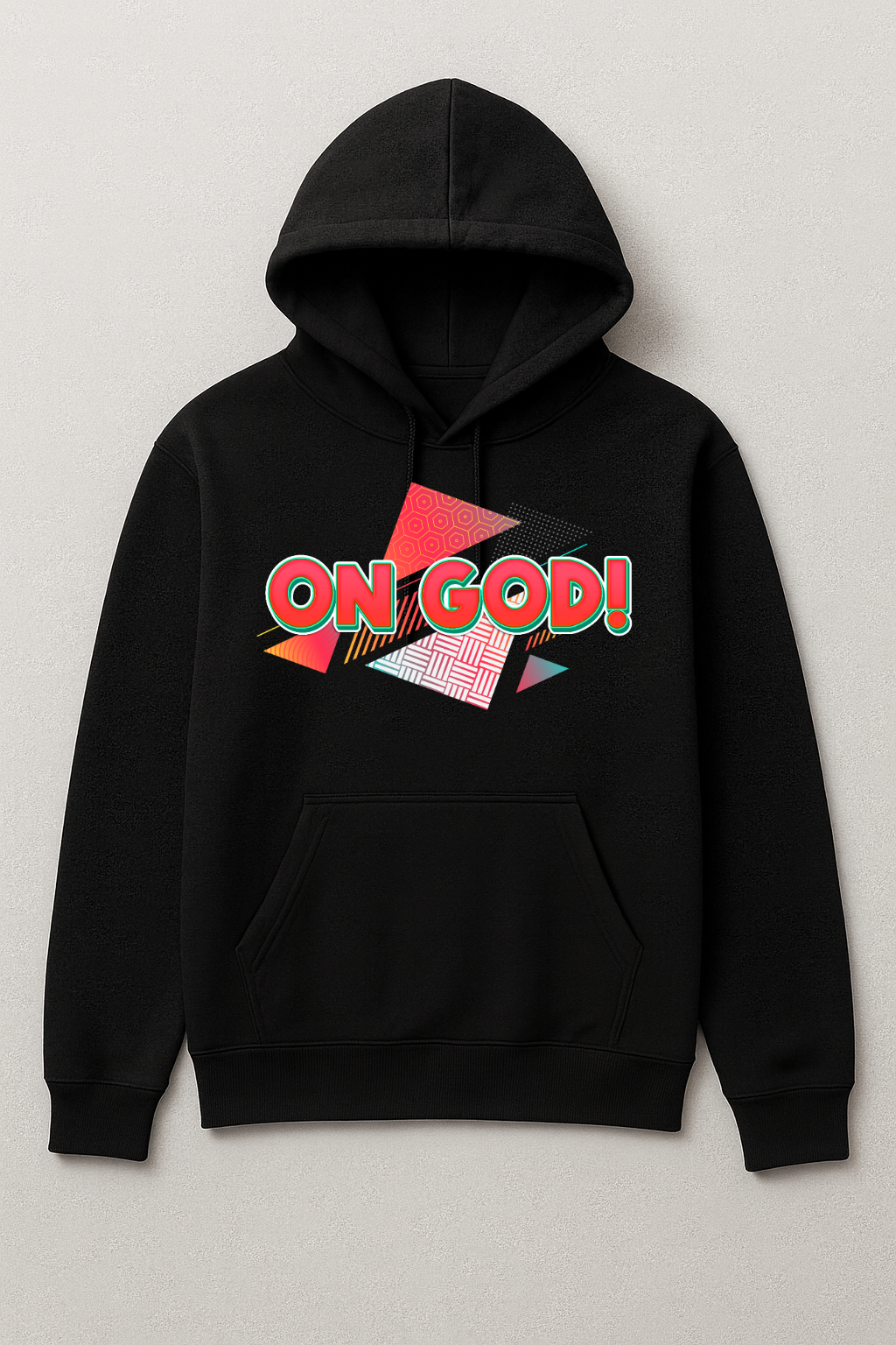 On God hoodie
