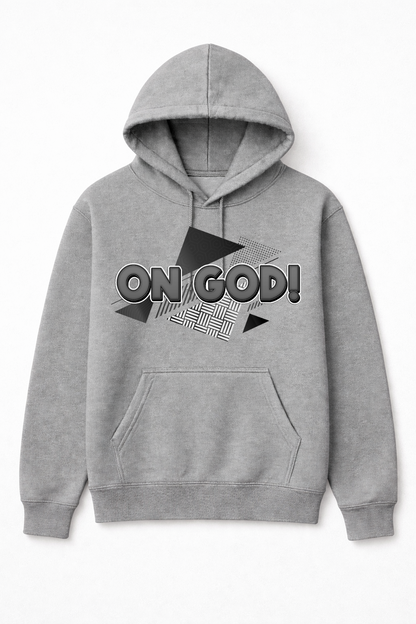 On God hoodie