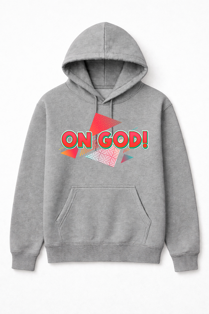 On God hoodie