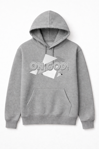 On God hoodie