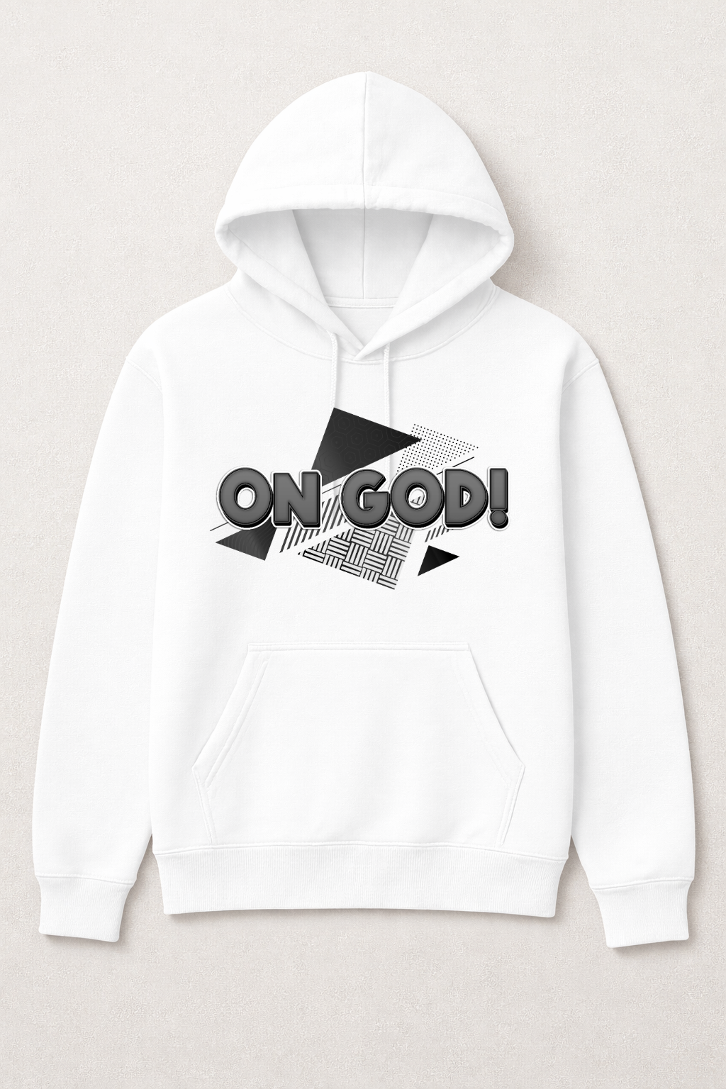 On God hoodie
