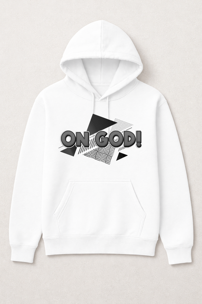 On God hoodie