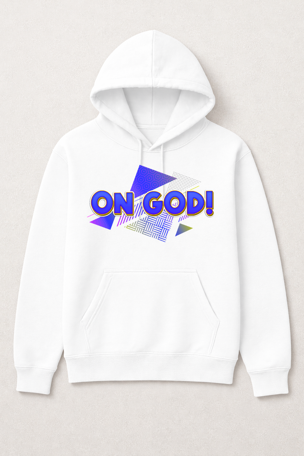 On God hoodie
