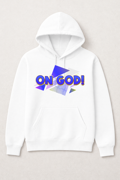 On God hoodie
