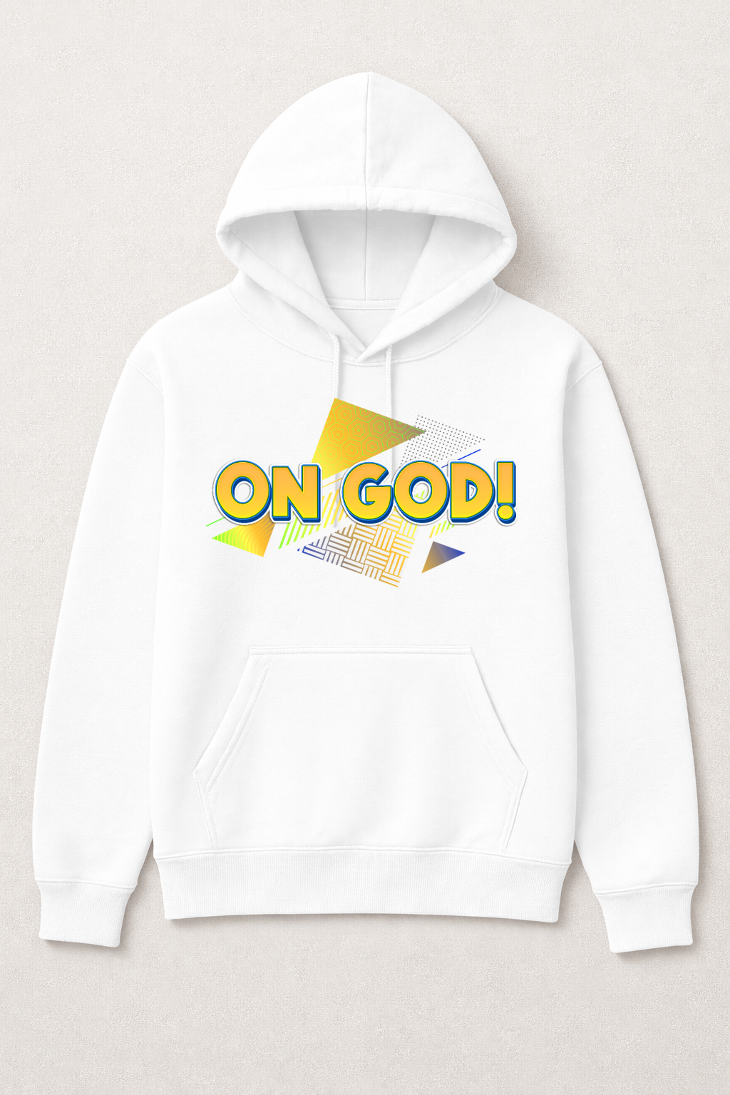 On God hoodie