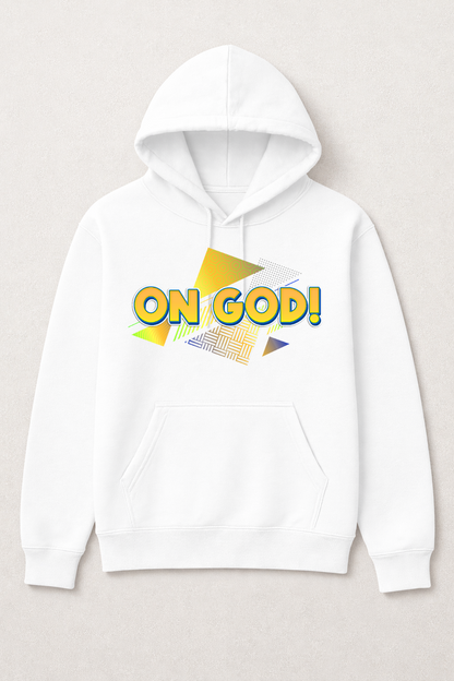 On God hoodie