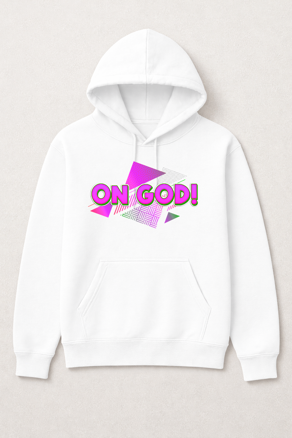 On God hoodie