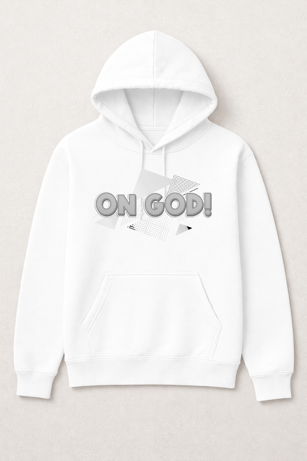 On God hoodie