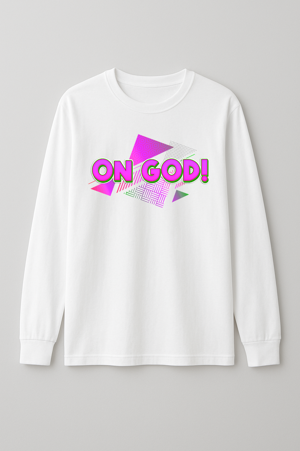 On God longsleeve T-shirt