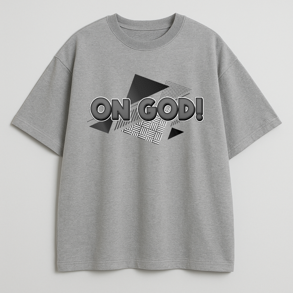 On God Oversized T-Shirt