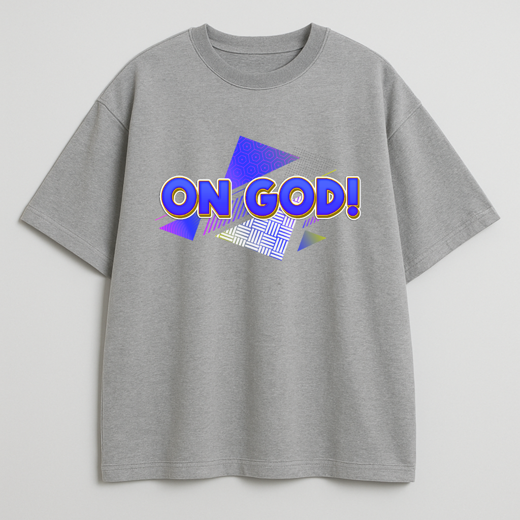 On God Oversized T-Shirt
