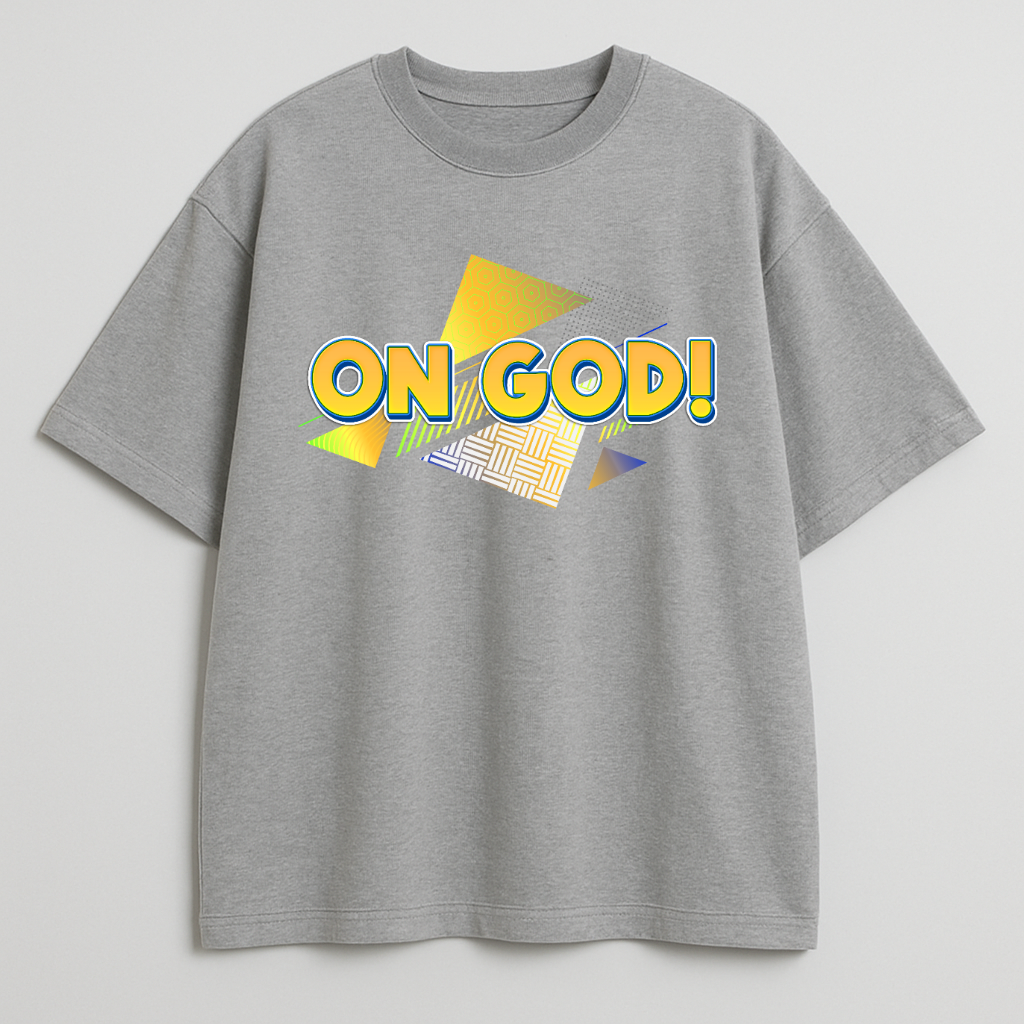 On God Oversized T-Shirt
